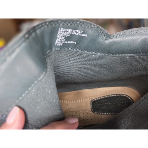 Earth Origins Dayton Ankle Boots Dark Gray Side Zip Buckle Comfort Size 10 - Picture 8 of 10